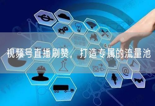 视频号直播刷赞，打造专属的流量池