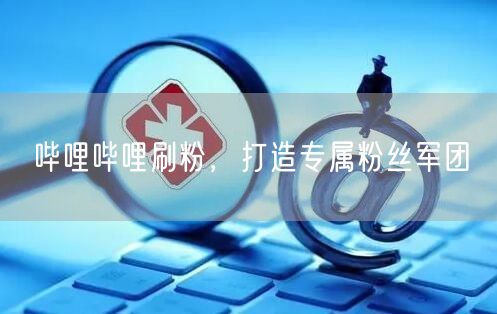 哔哩哔哩刷粉，打造专属粉丝军团