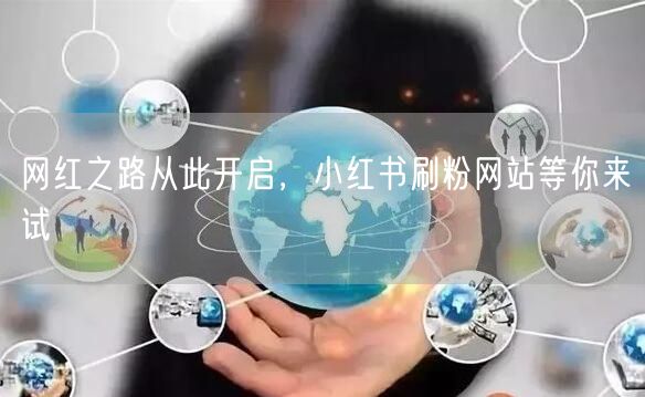 网红之路从此开启，小红书刷粉网站等你来试